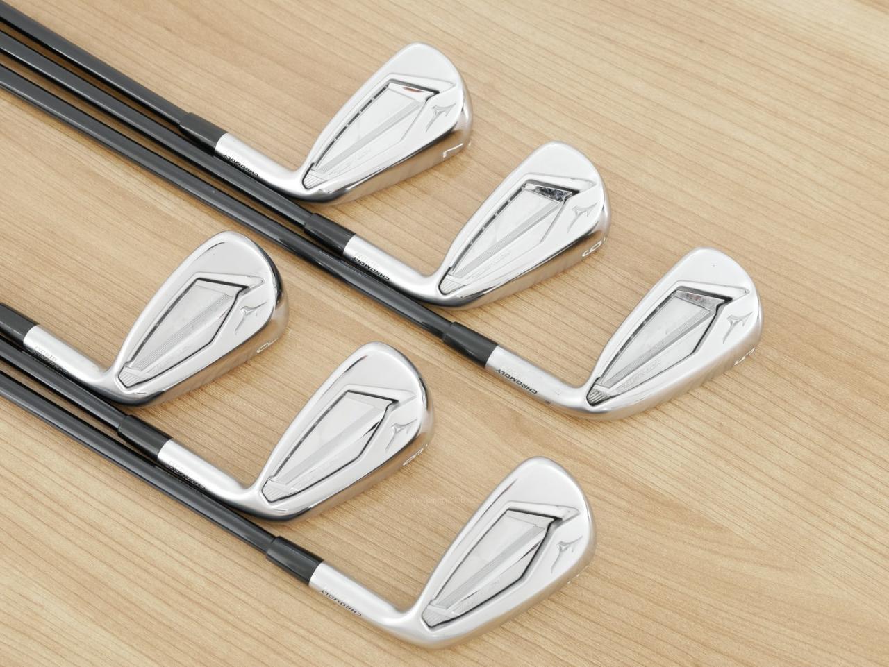 Iron set : Mizuno : ชุดเหล็ก Mizuno JPX 919 Hot Metal (ออกปี 2019 ตัวท๊อป ใบใหญ่ ไกล หน้าเด้ง) มีเหล็ก 5-Pw (6 ชิ้น) ก้านกราไฟต์ Flex R