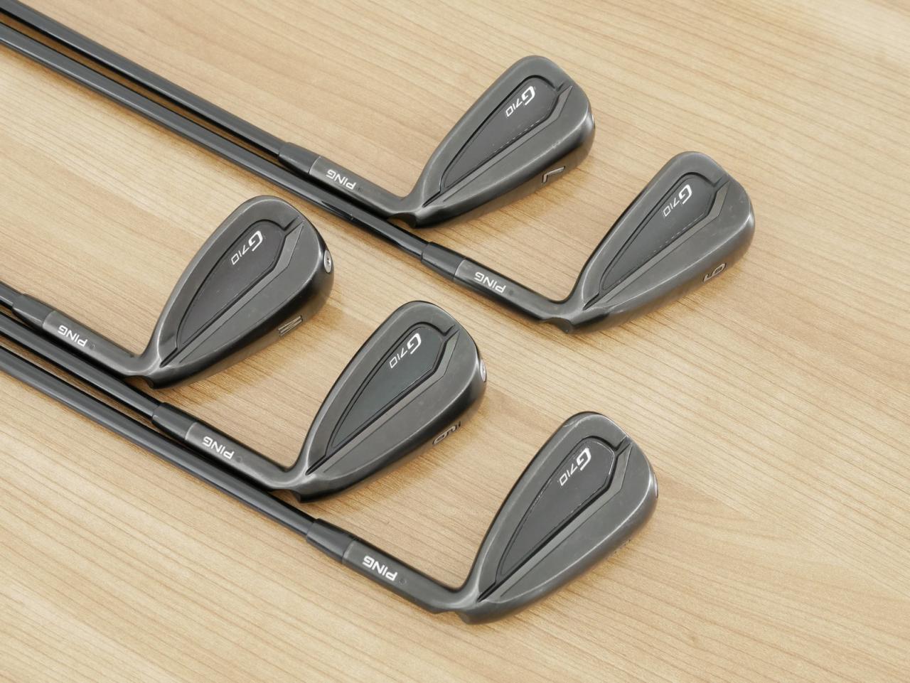 Iron set : Ping : ชุดเหล็ก Ping G710 (ปี 2021 Japan Spec. ใบใหญ่ ง่ายที่สุด ไกลที่สุดของ Ping) มีเหล็ก 6-Pw (5 ชิ้น) ก้านกราไฟต์ Ping ALTA Distanza 40 Flex R