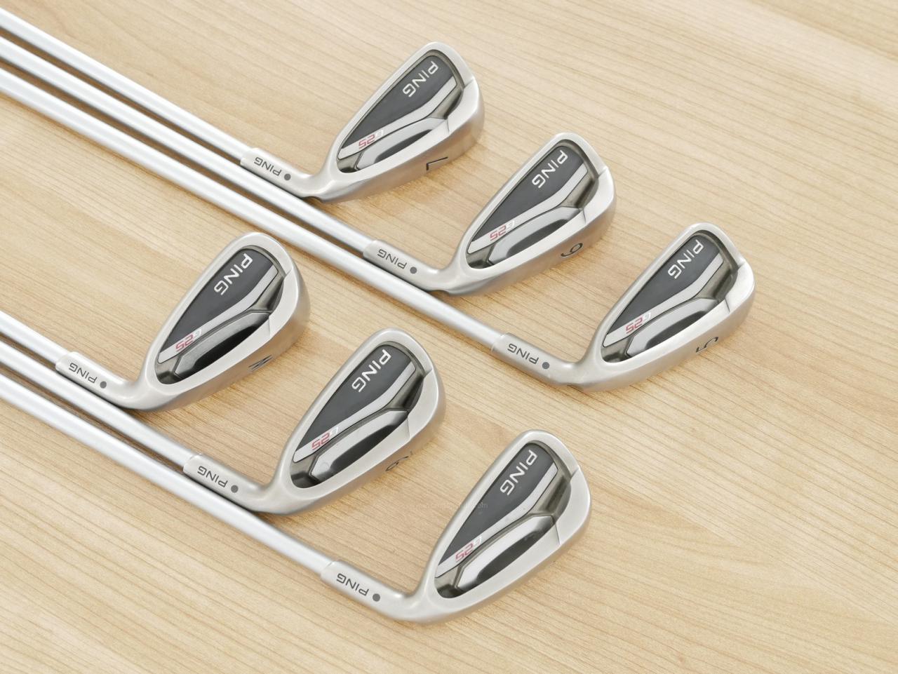 Iron set : Ping : ชุดเหล็ก Ping G25 (ใบใหญ่ ตีง่ายมาก) มีเหล็ก 5-Pw (6 ชิ้น) ก้านกราไฟต์ Flex R