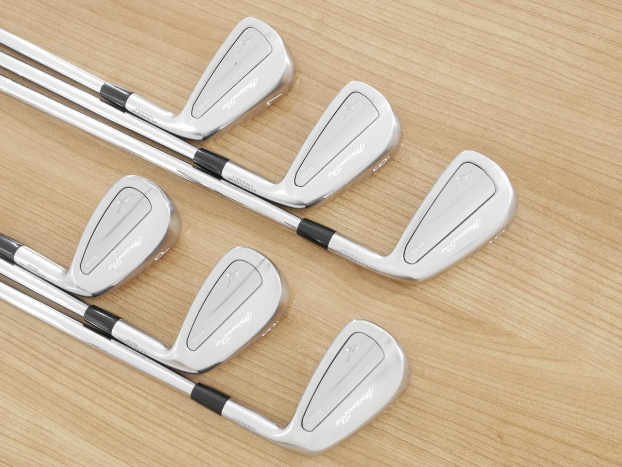 Iron set : Mizuno : ชุดเหล็ก Mizuno Pro M-13 Forged (รุ่นล่าสุด ออกปี 2025 หล่อ นุ่ม ระยะดี) มีเหล็ก 5-Pw (6 ชิ้น) ก้านเหล็ก Dynamic Gold 105 S200