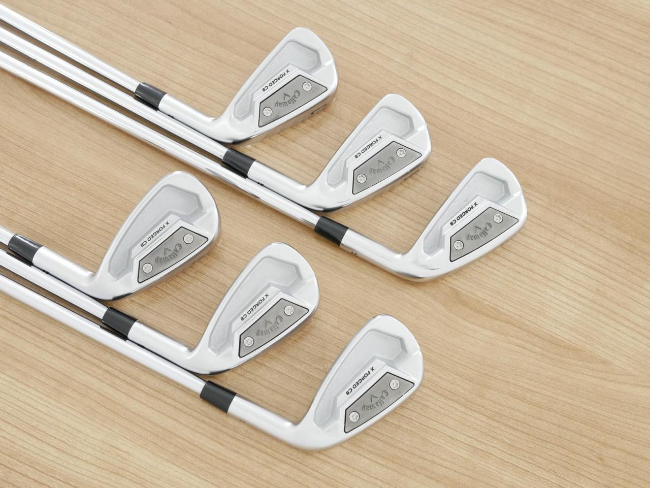 Iron set : Callaway : ชุดเหล็ก Callaway X Forged CB (รุ่นปี 2022) มีเหล็ก 5-Pw (6 ชิ้น) ก้านเหล็ก Dynamic Gold S200