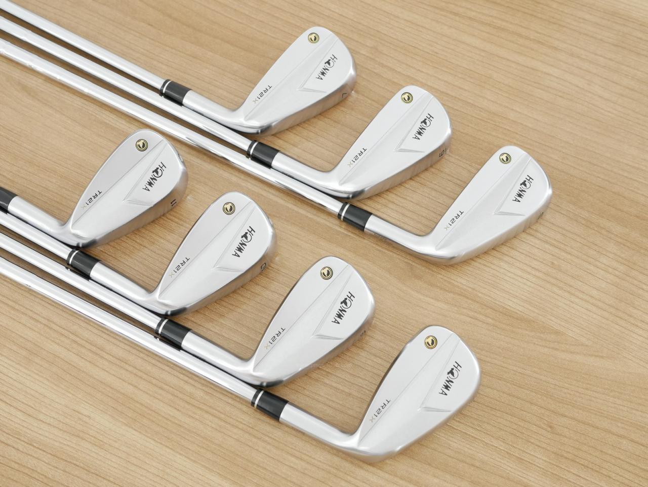 Iron set : Honma : ชุดเหล็ก Honma Tour World TR21X (ออกปี 2021 ตีง่าย ไกล) มีเหล็ก 5-11 (7 ชิ้น) ก้านเหล็ก NS Pro 950 NEO Flex S