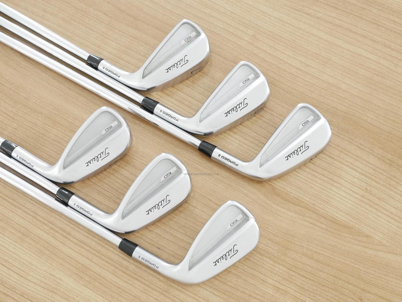 Iron set : Titleist : ชุดเหล็ก Titleist T150 Forged (ออกปี 2023 นุ่ม แน่น คม) มีเหล็ก 5-Pw (6 ชิ้น) ก้านเหล็ก NS Pro Modus 120 Flex S