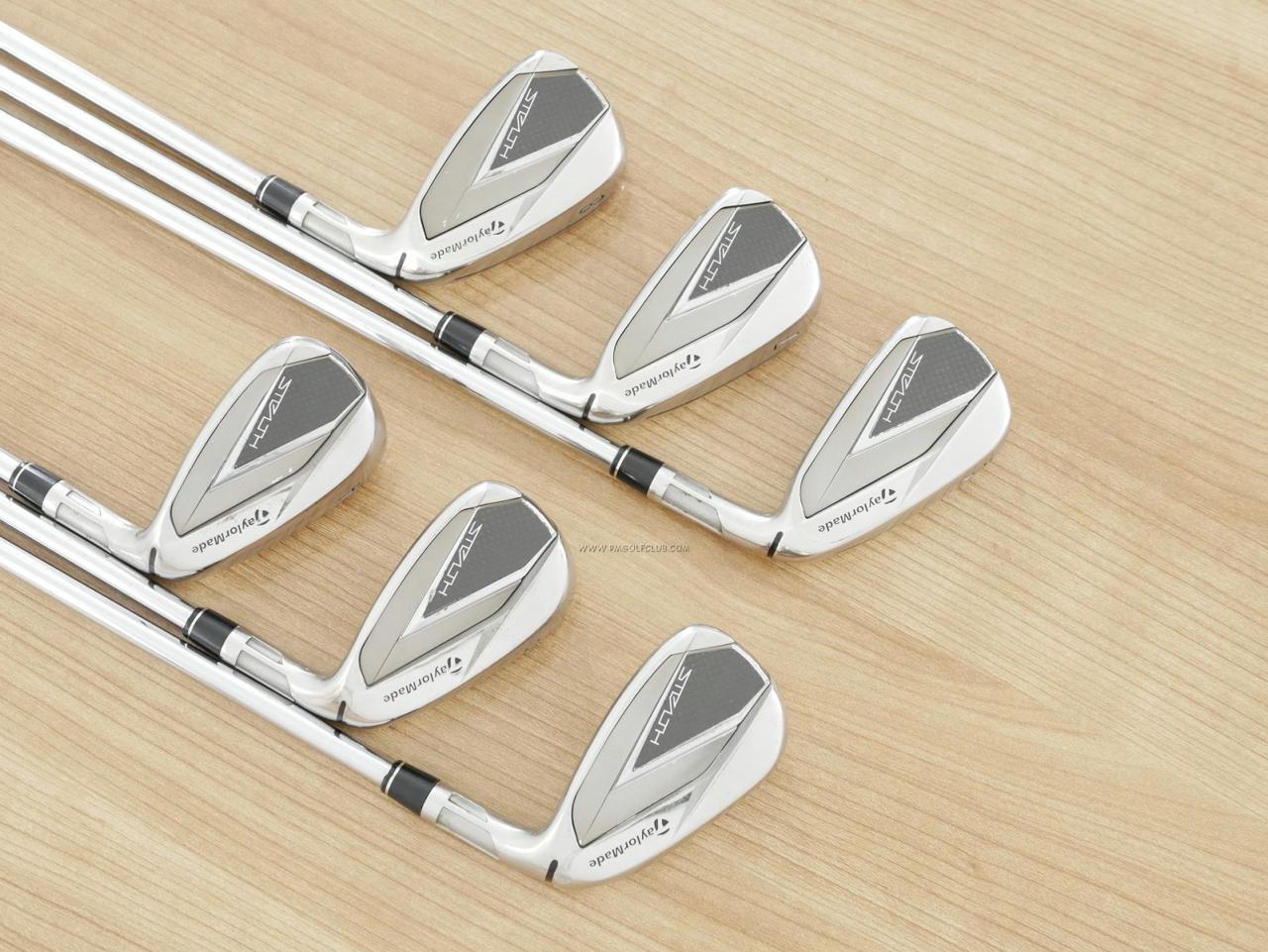 Iron set : Taylormade : ชุดเหล็ก Taylormade Stealth (ออกปี 2022 Japan Spec.) มีเหล็ก 6-Pw,Aw (6 ชิ้น) ก้านเหล็ก KBS Max MT 85 Flex S