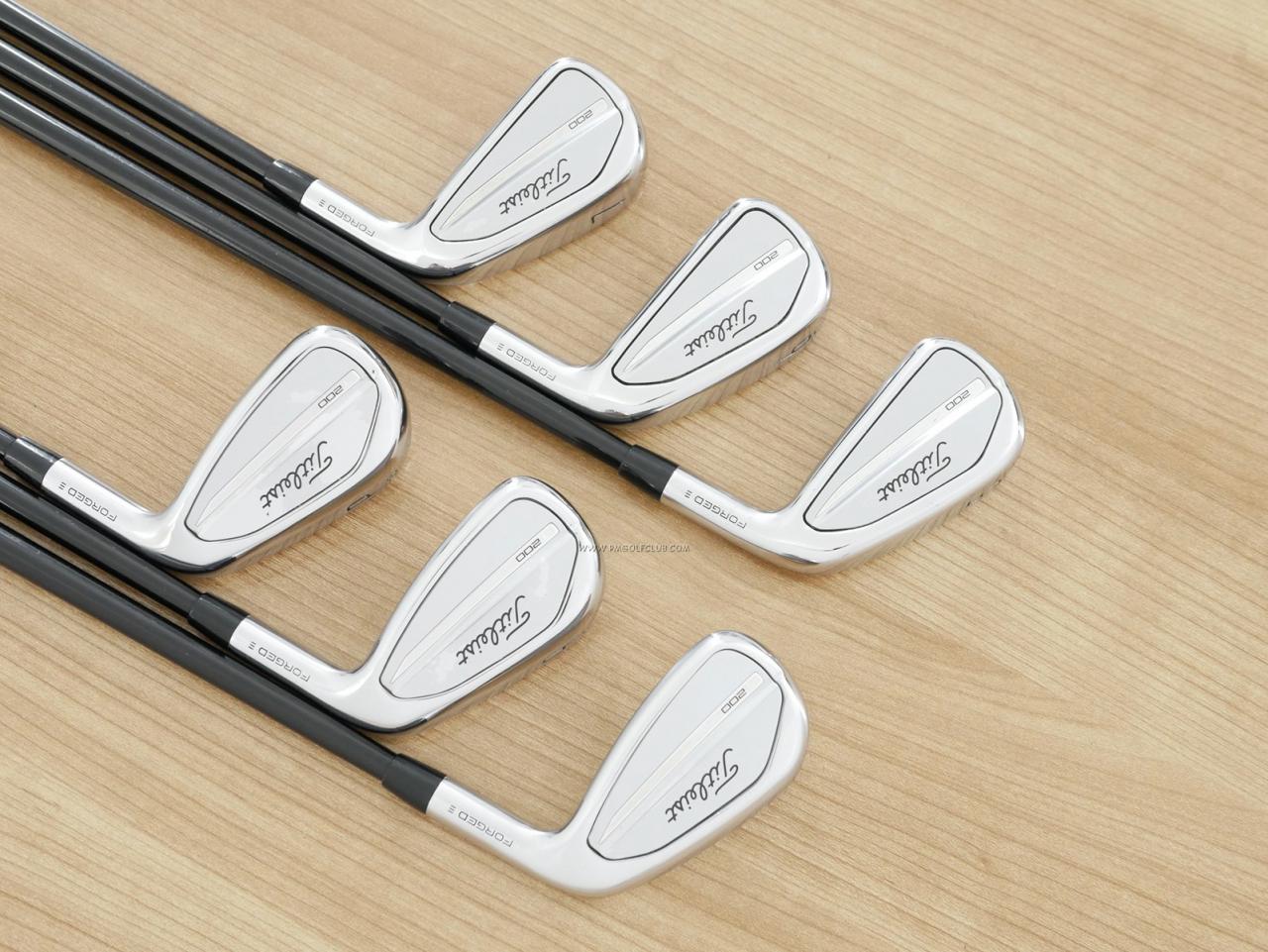 Iron set : Titleist : ชุดเหล็ก Titleist T200 Forged (ออกปี 2023 Japan Spec) มีเหล็ก 5-Pw (6 ชิ้น) ก้านกราไฟต์ Mitsubishi TENSEI AM2 Flex S