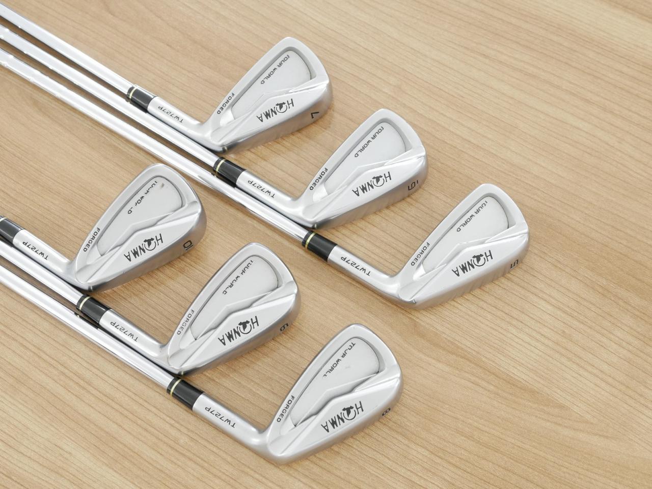 Iron set : Honma : ชุดเหล็ก Honma Tour World TW727P (Forged ออกปี 2016) มีเหล็ก 5-10 (6 ชิ้น) ก้านเหล็ก NS Pro 950 Flex S