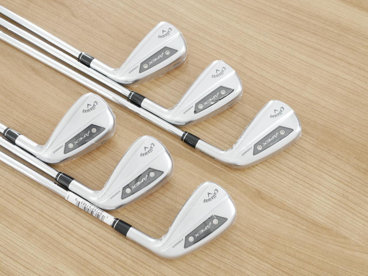 Iron set : Callaway : **ของใหม่ ยังไม่แกะพลาสติก** ชุดเหล็ก Callaway APEX Ai200 Forged (รุ่นล่าสุด ออกปี 2024) มีเหล็ก 5-Pw (6 ชิ้น) ก้านเหล็ก NS Pro ZELOS 7 Flex S