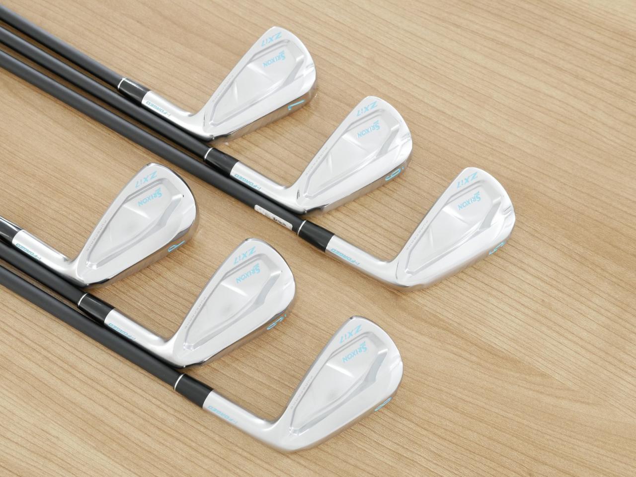 Iron set : Other Brand : ชุดเหล็ก Srixon ZXi7 i-Forged (ออกปี 2024) มีเหล็ก 5-Pw (6 ชิ้น) ก้านกราไฟต์ Fujikura TRAVIL 85 Flex S
