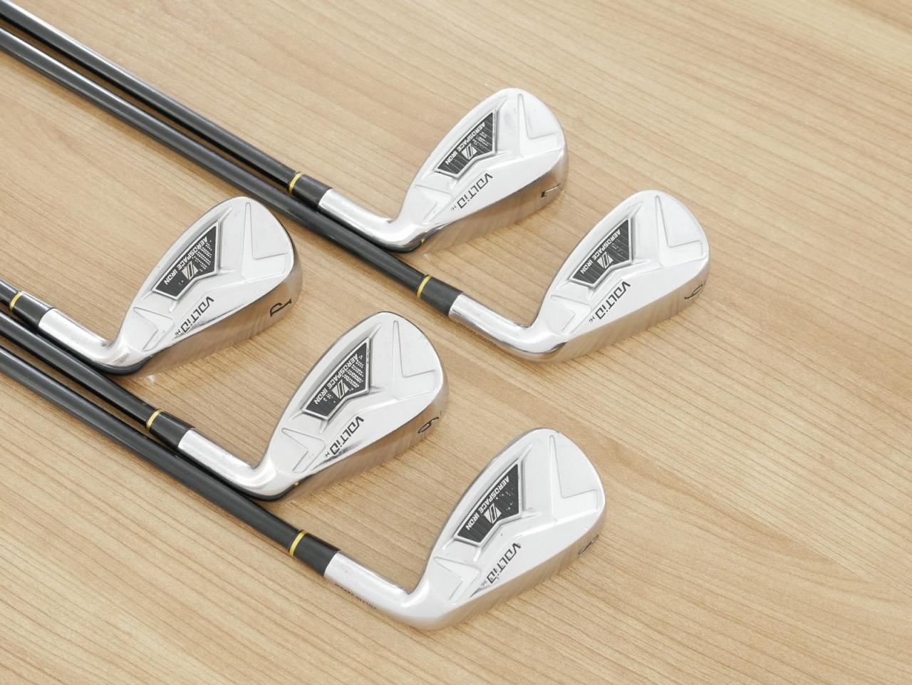 Iron set : Katana : ชุดเหล็ก Katana Voltio II Hi Aerospace (ใบใหญ่ ตีง่าย หน้าเด้งสุดๆๆๆ) มีเหล็ก 6-Pw ก้าน Tour AD VT-5 Flex R