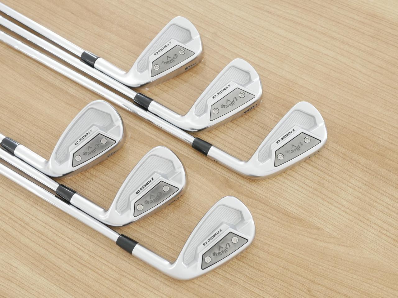 Iron set : Callaway : ชุดเหล็ก Callaway X Forged CB (รุ่นปี 2022) มีเหล็ก 5-Pw (6 ชิ้น) ก้านเหล็ก NS Pro 950 NEO Flex S
