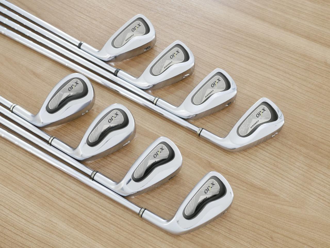 Iron set : XXIO : ชุดเหล็ก XXIO Forged มีเหล็ก 5-Pw,Aw,Sw (8 ชิ้น) ก้านเหล็ก NS Pro 950 Flex S