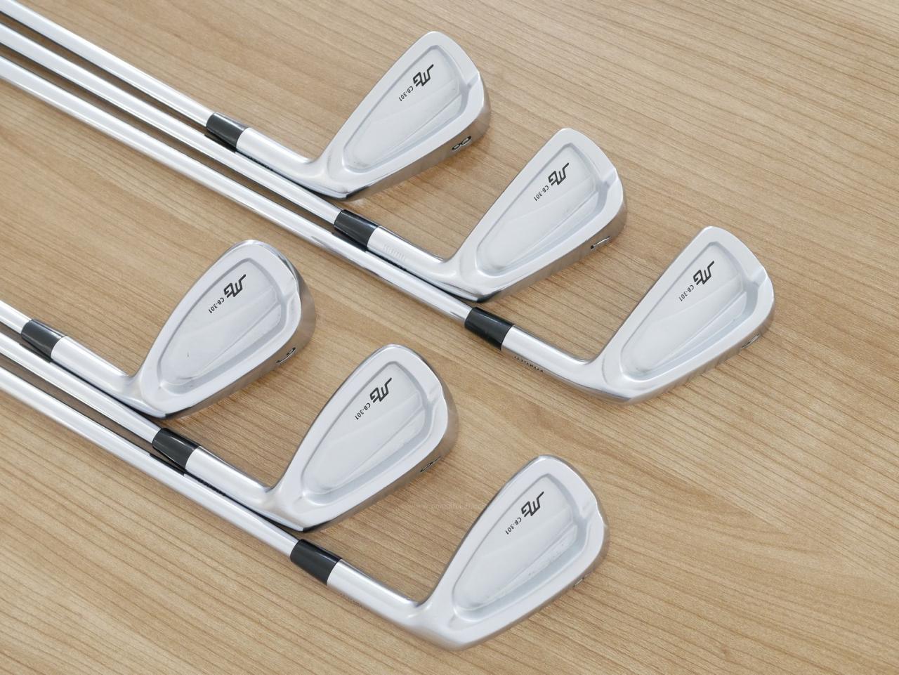 Iron set : Miura : ชุดเหล็ก Miura CB-301 Forged (ออกปี 2020 นุ่มมากๆๆ) มีเหล็ก 6-Pw,Aw (6 ชิ้น) ก้านเหล็ก Shimada K'S-8001 Flex S