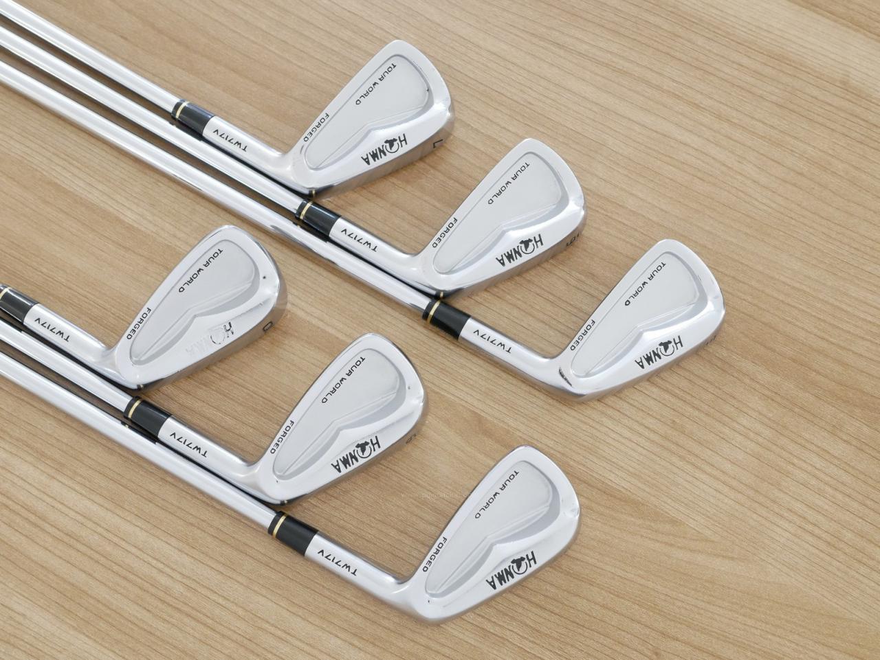 Iron set : Honma : ชุดเหล็ก Honma Tour World TW717V (Forged ปี 2015) มีเหล็ก 5-10 (6 ชิ้น) ก้านเหล็ก Dynamic Gold R400