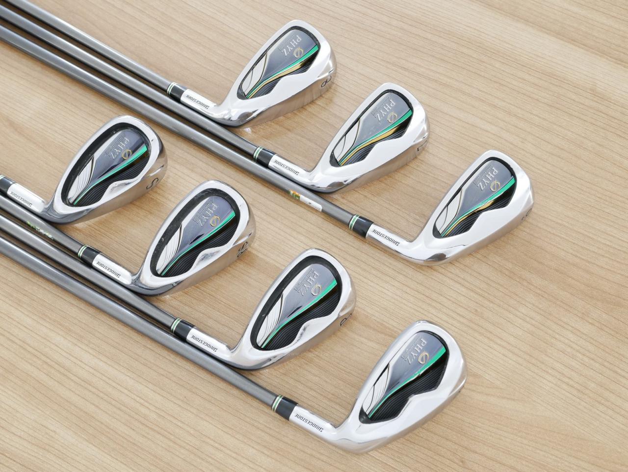 Iron set : Tourstage : ชุดเหล็ก Tourstage PHYZ (ซีรี่ย์ท๊อป ใบใหญ่ ตีง่าย ไกล) มีเหล็ก 6-Pw,Aw,Sw (7 ชิ้น) ก้านกราไฟต์ Flex R