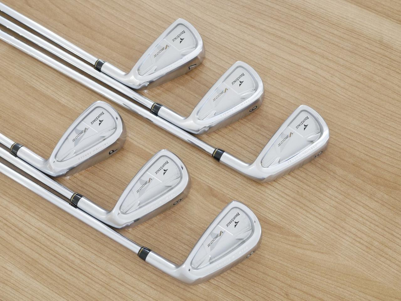 Iron set : Tourstage : ชุดเหล็ก Tourstage V300 III (Forged) มีเหล็ก 5-Pw (6 ชิ้น) ก้านเหล็ก NS Pro 950 Flex R