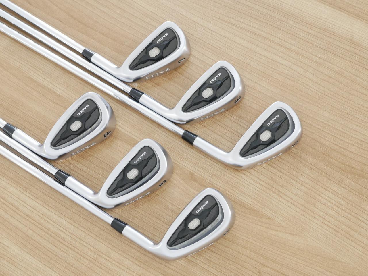 Iron set : Other Brand : ชุดเหล็ก Baldo 8C Craft (นุ่มมากๆ Forged S20C) มีเหล็ก 5-Pw (6 ชิ้น) ก้านเหล็ก NS Pro 750 Wrap Tech Flex R