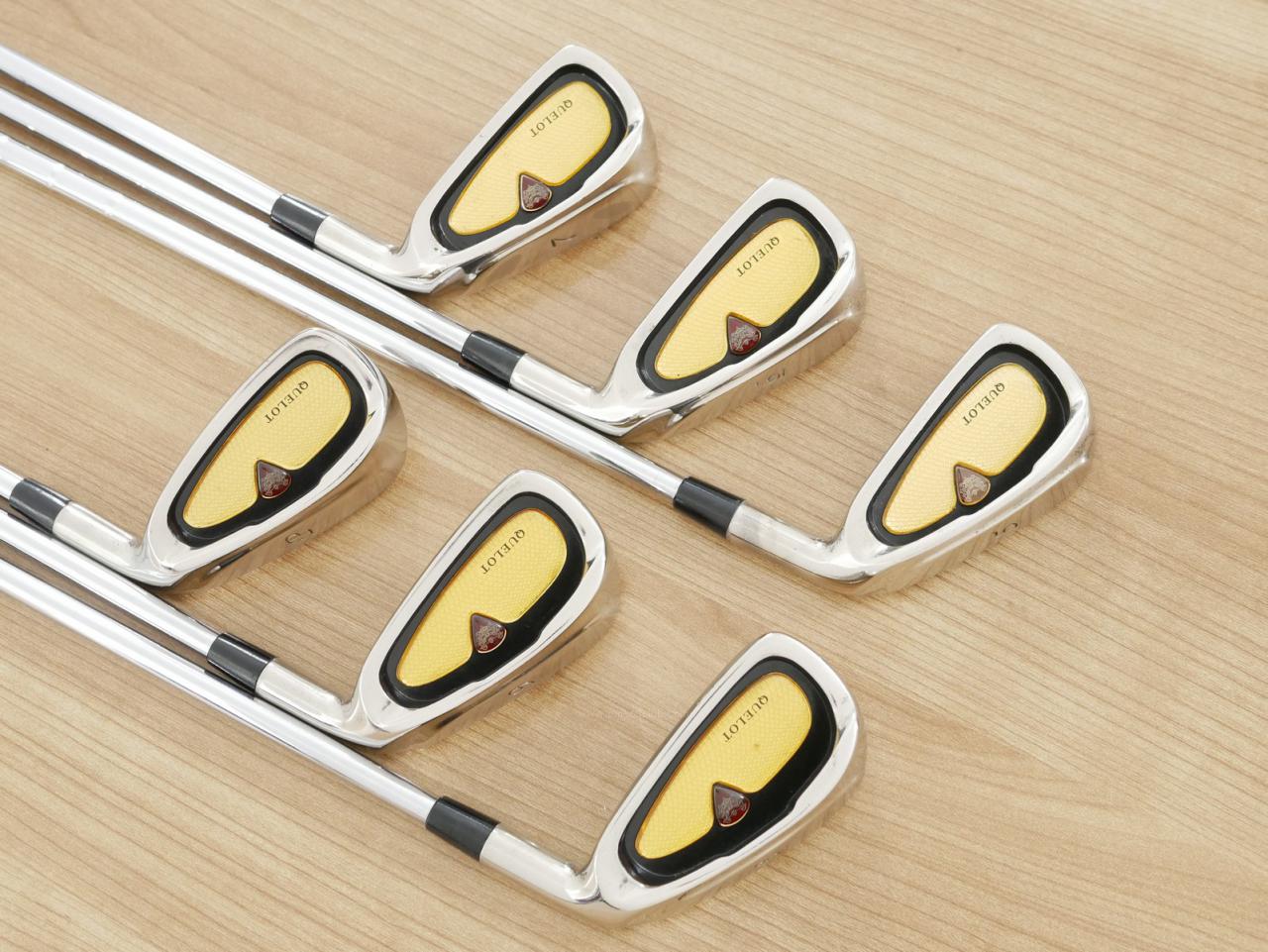 Iron set : Other Brand : ชุดเหล็ก Quelot Royal Excellence RE-10 มีเหล็ก 5-Pw (6 ชิ้น) ก้านเหล็ก NS Pro 950 Flex R