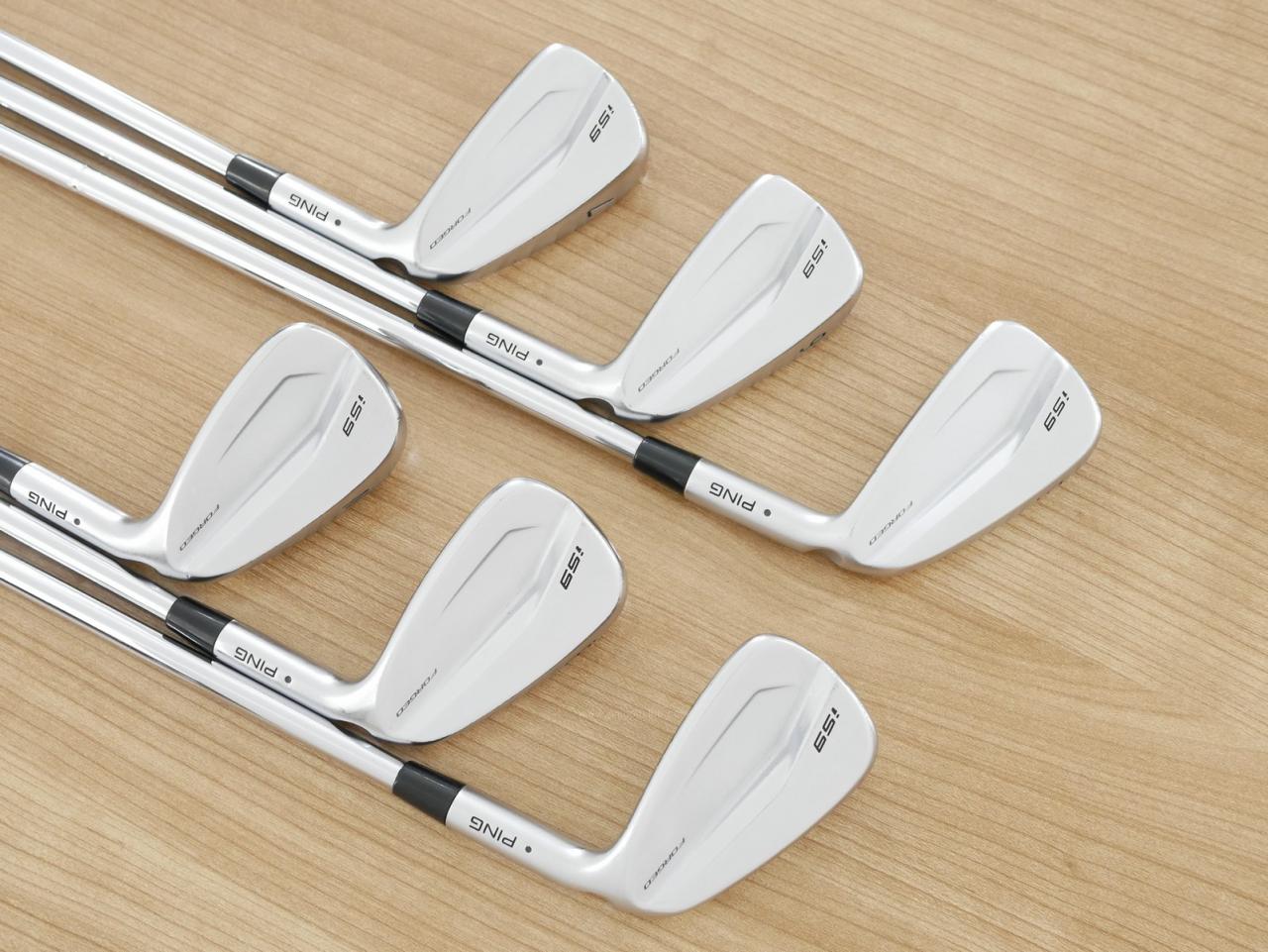 Iron set : Ping : ชุดเหล็ก Ping i59 Forged (ออกปี 2022 คม แน่นมากๆ) มีเหล็ก 5-Pw (6 ชิ้น) ก้านเหล็ก Dynamic Gold EX Weight Lock Tour Issue S200