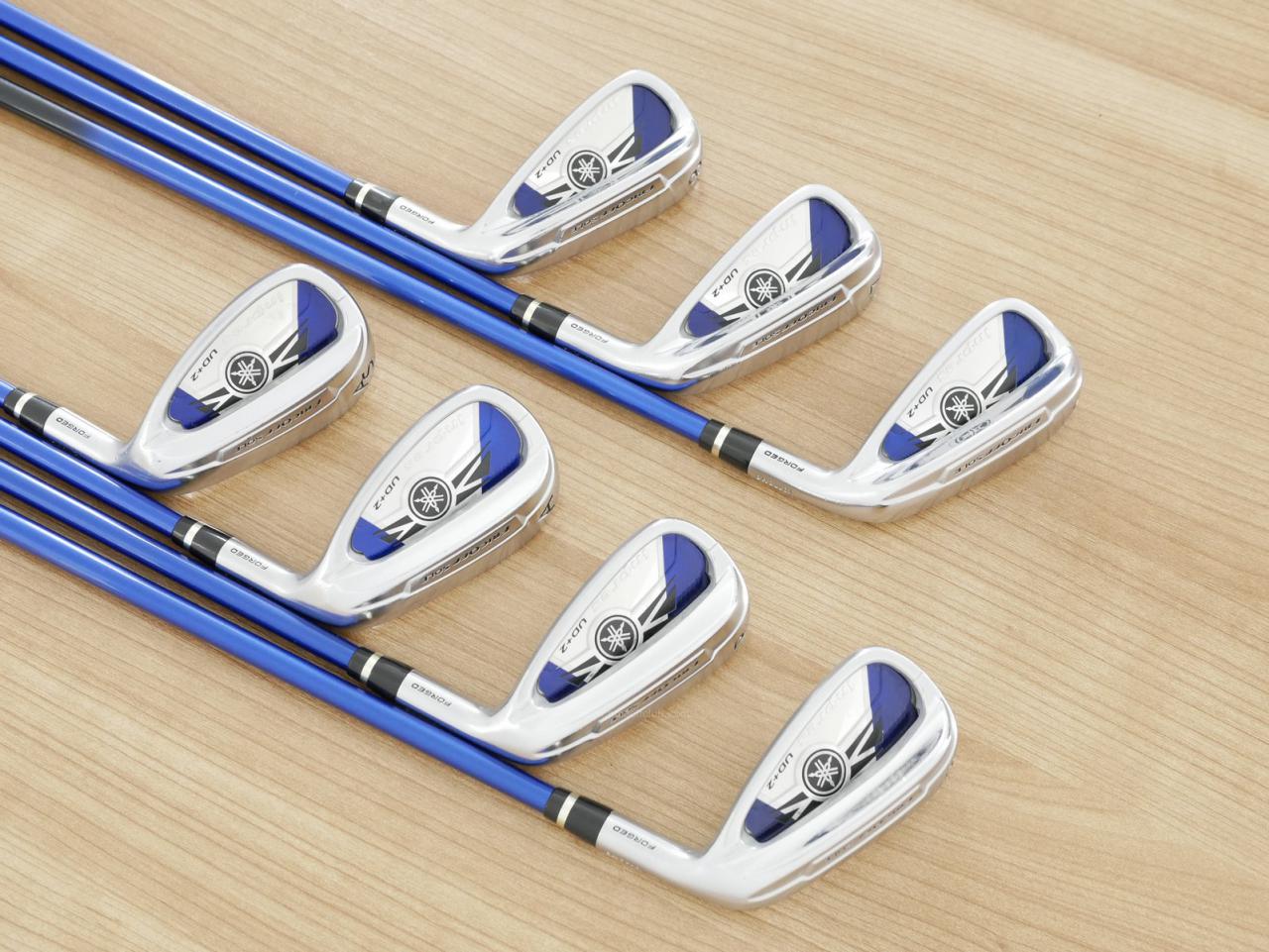 Iron set : Yamaha : ชุดเหล็ก Yamaha Inpres UD+2 (ปี 2018 ตีไกลที่สุด ไกลกว่าเหล็กทั่วไป 2 เบอร์) มีเหล็ก 6-Pw,Aw,As (7 ชิ้น) ก้านกราไฟต์ Flex R