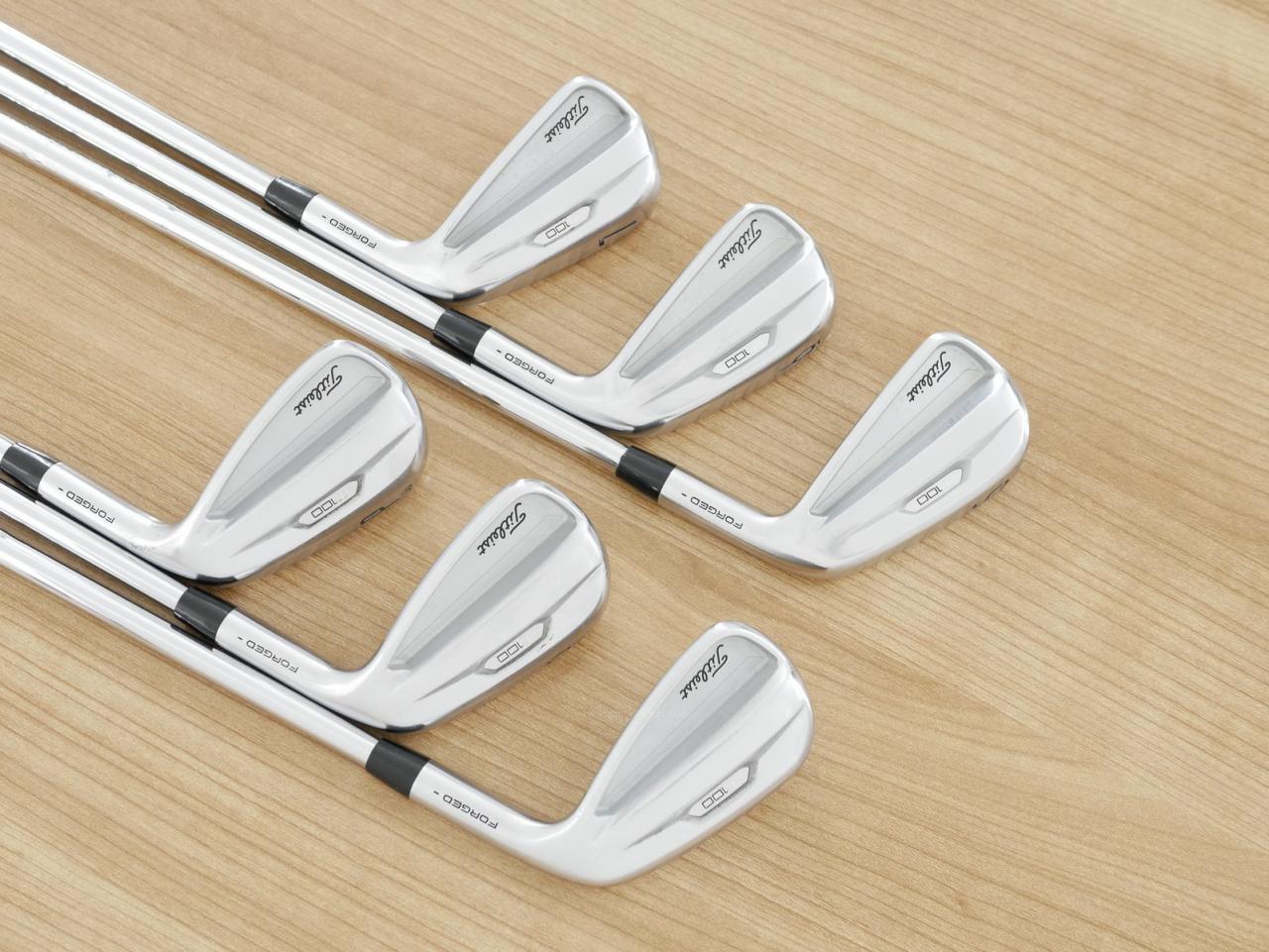Iron set : Titleist : ชุดเหล็ก Titleist T100 Forged (รุ่นปี 2022) มีเหล็ก 5-Pw (6 ชิ้น) ก้านเหล็ก NS Pro Modus 105 Flex X