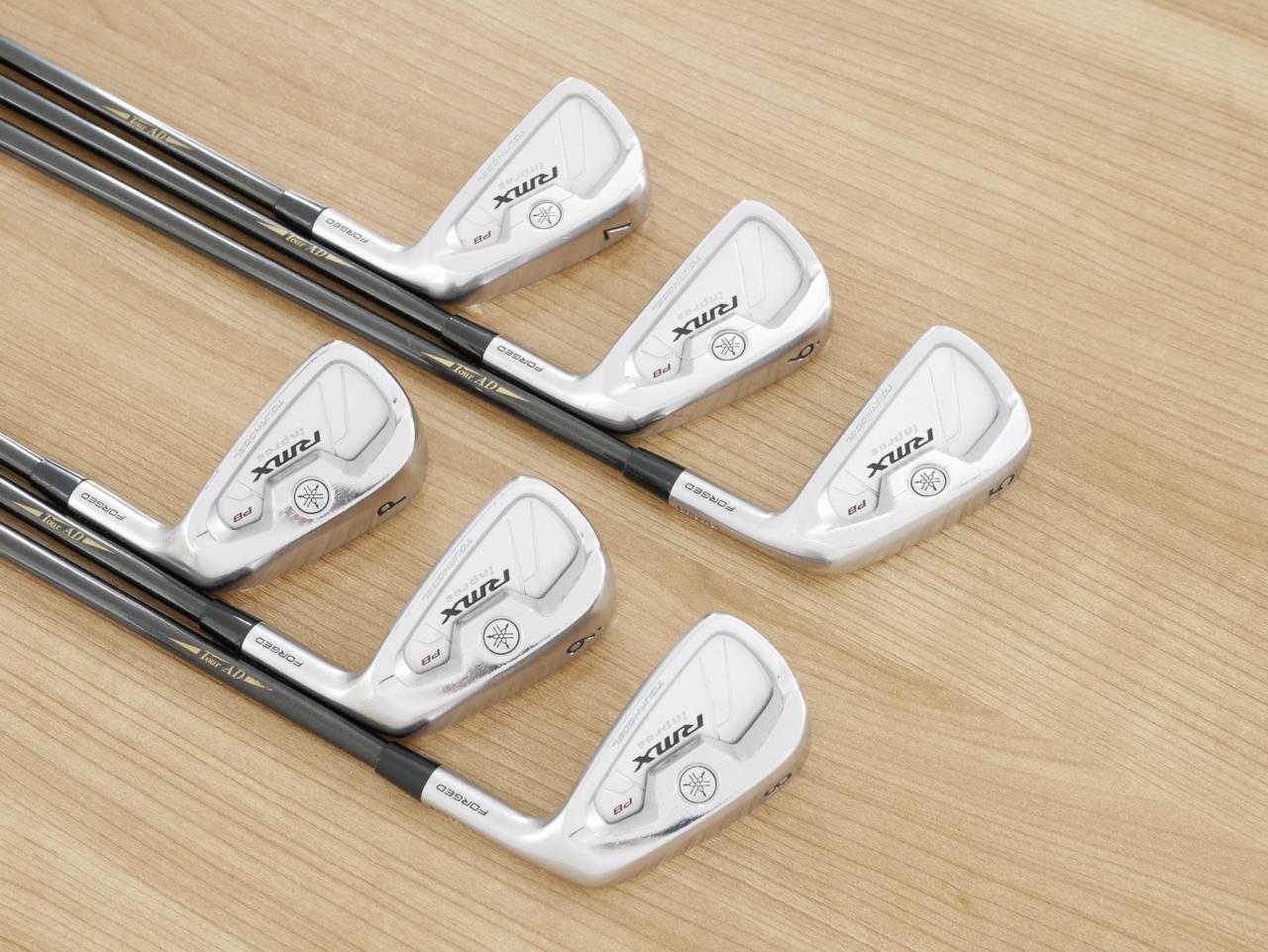 Iron set : Yamaha : ชุดเหล็ก Yamaha Inpres RMX Tourmodel PB Forged (ปี 2016) มีเหล็ก 5-Pw (6 ชิ้น) ก้านกราไฟต์ Tour AD AD-75 Flex R
