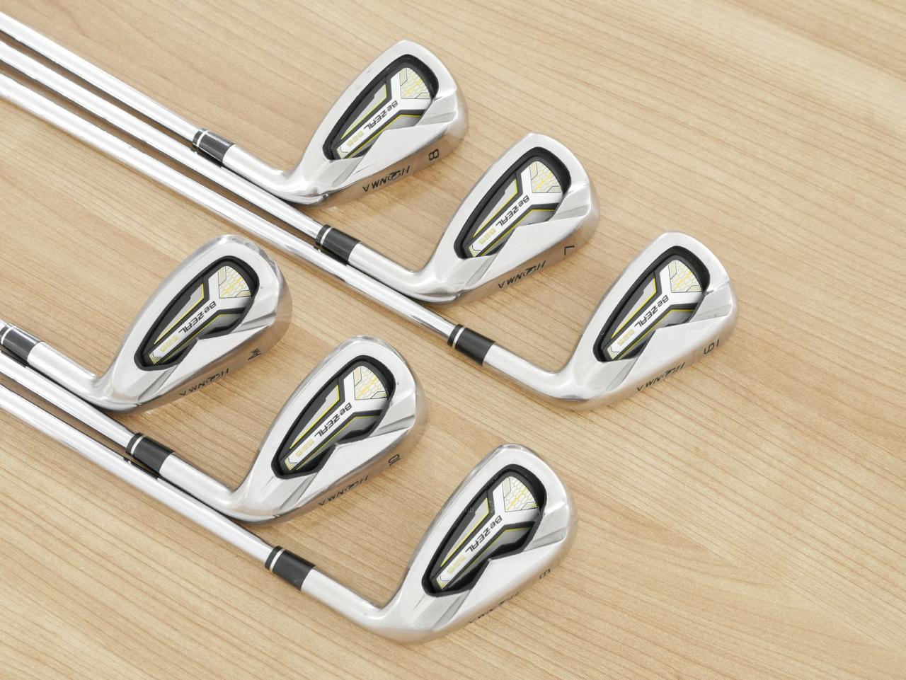 Iron set : Honma : ชุดเหล็ก Honma Bezeal 525 (ออกปี 2016 รุ่นนี้ใบใหญ่ที่สุดของ Honma) มีเหล็ก 6-10,Aw (6 ชิ้น) ก้านเหล็ก NS Pro 950 Flex S