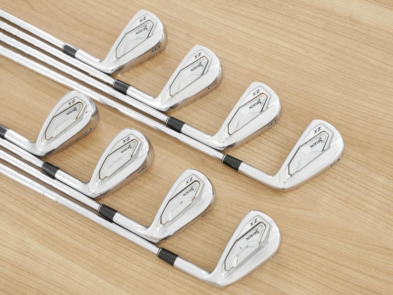 Iron set : Other Brand : ชุดเหล็ก Srixon ZX5 MK II Forged (ออกปี 2023) มีเหล็ก 5-Pw,Aw,Sw (8 ชิ้น) ก้านเหล็ก NS Pro 950 NEO DST Flex S