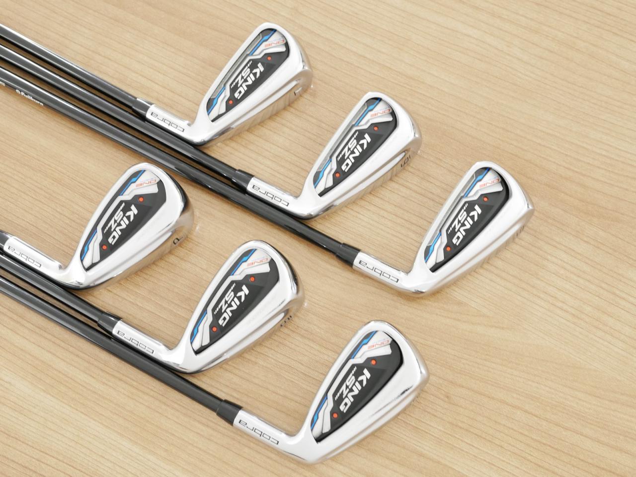 Iron set : Other Brand : ชุดเหล็ก Cobra Speedzone SZ (ใบใหญ่ ตีง่าย) มีเหล็ก 5-Pw (6 ชิ้น) ก้านกราไฟต์ Fujikura Speeder Evolution Flex S