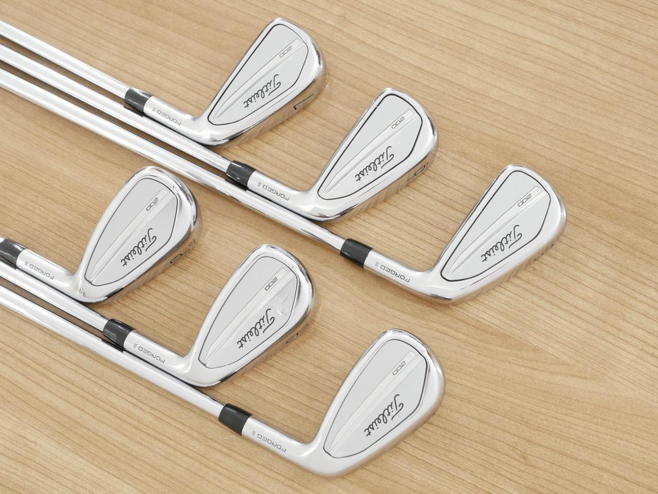 Iron set : Titleist : ชุดเหล็ก Titleist T200 Forged (ออกปี 2023 Japan Spec) มีเหล็ก 5-Pw (6 ชิ้น) ก้านเหล็ก Project X 5.5 Flex S