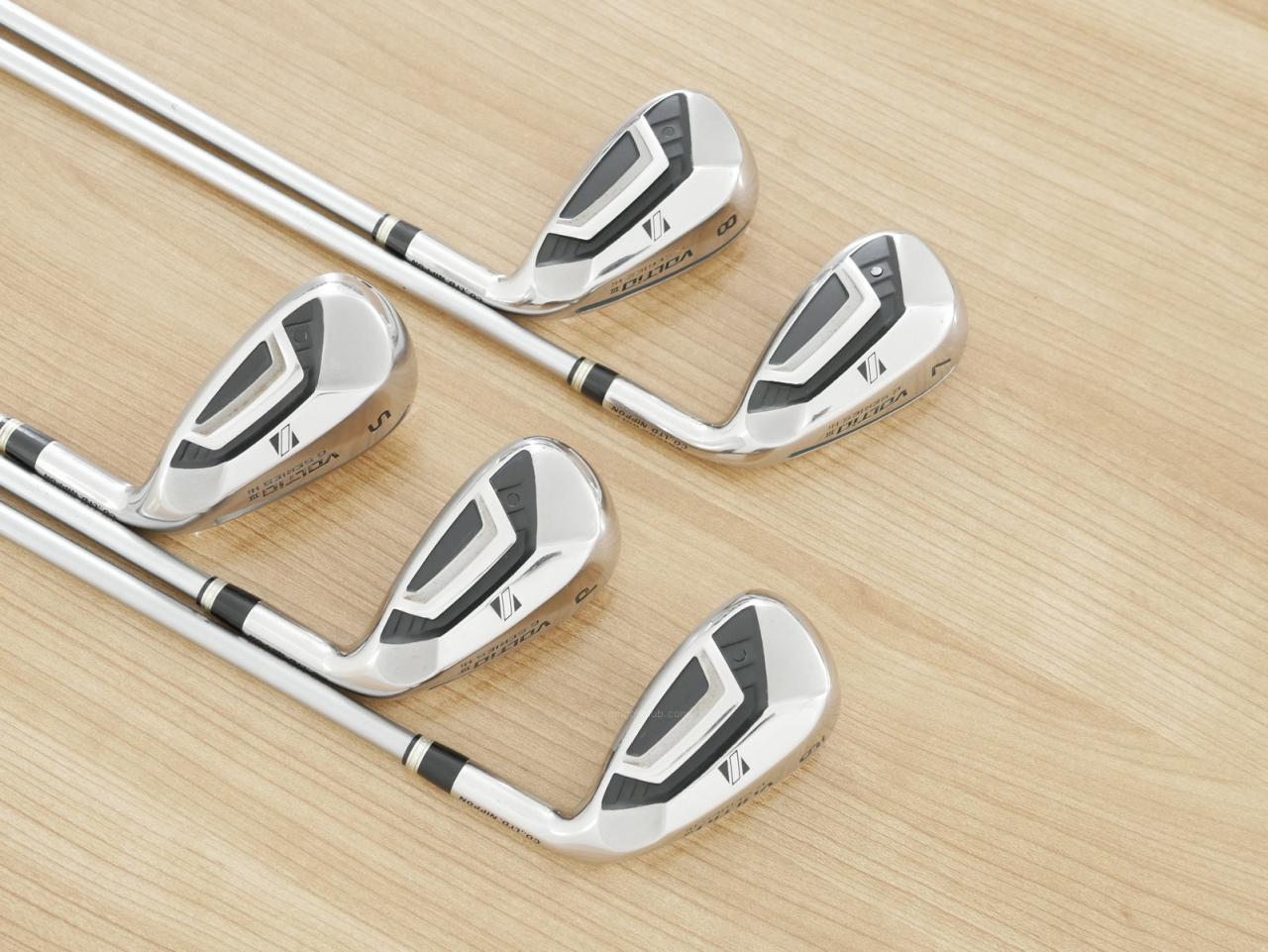 Iron set : Katana : ชุดเหล็กกระเทย Katana Voltio III G Series Hi (ตีง่าย ไกลมาก) มีเหล็ก 7-Pw,Sw (5 ชิ้น) ก้าน Tour AD VS-5 Flex R