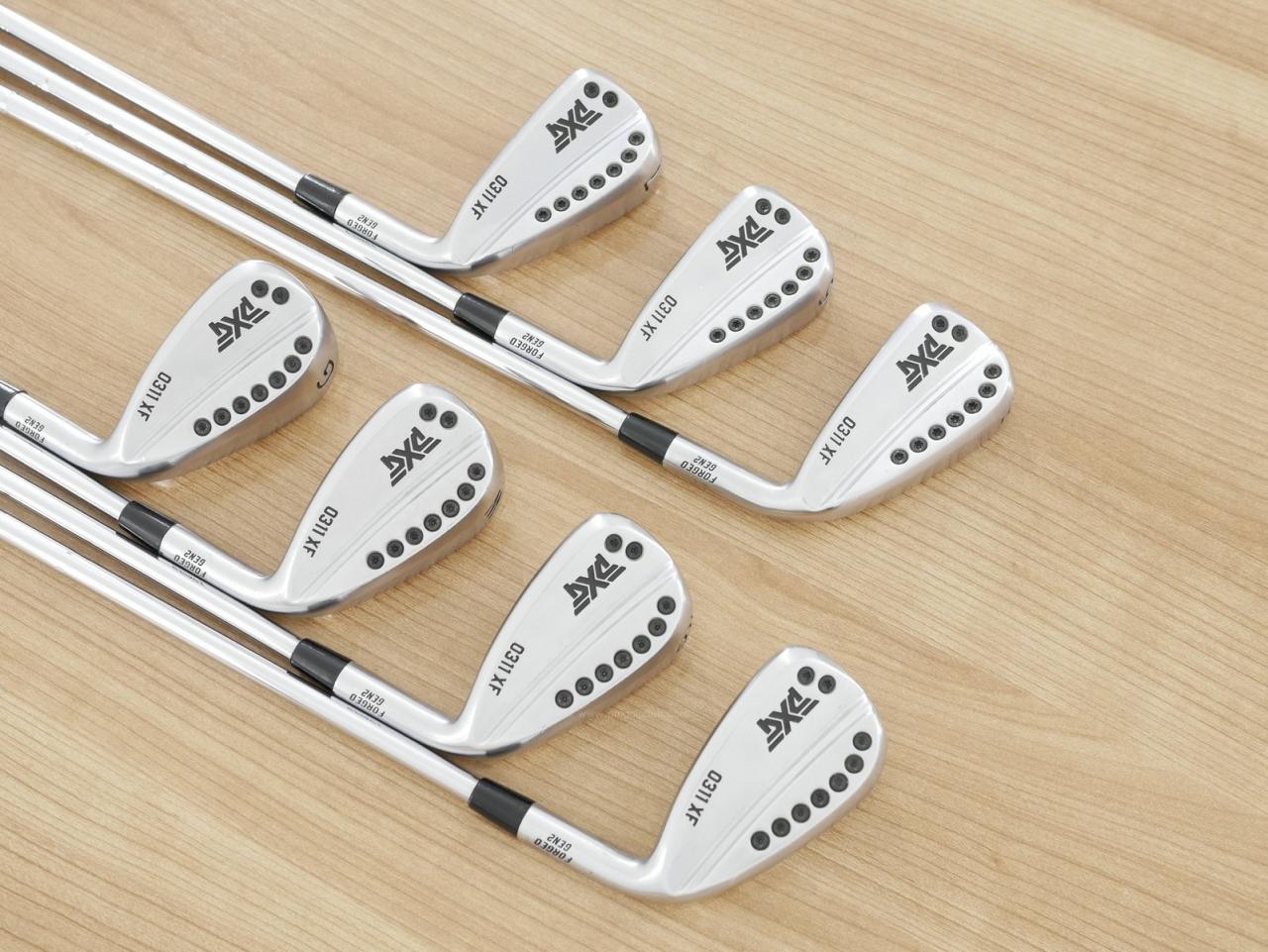 Iron set : PXG : ชุดเหล็ก PXG 0311XF GEN 2 Forged (รุ่นตีง่ายสุด ไกล) มีเหล็ก 5-Pw,Aw (7 ชิ้น) ก้านเหล็ก NS Pro Zelos 7 Flex R