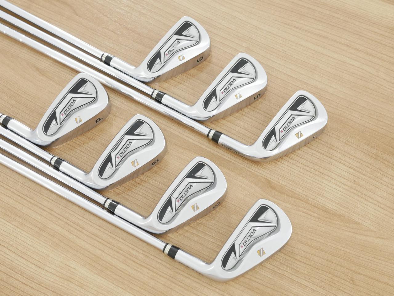 Iron set : Katana : ชุดเหล็ก Katana Voltio III Forged มีเหล็ก 4-Pw (7 ชิ้น) ก้านเหล็ก NS Pro 950 Flex R 