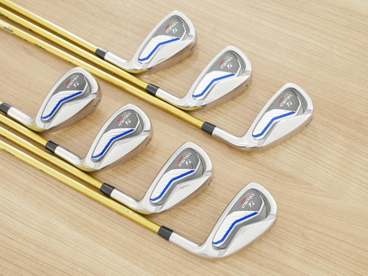 Iron set : Katana : ชุดเหล็ก Katana Sword ATC-589 (ตีง่าย ไกล) มีเหล็ก 6-Pw,Aw,Sw (7 ชิ้น) ก้าน Speeder 589 Flex R