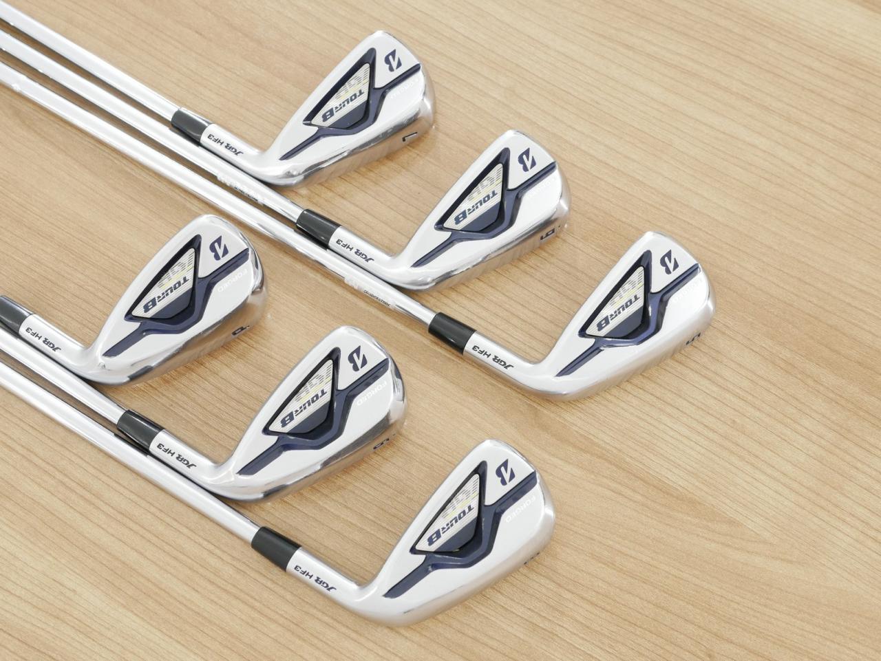 Iron set : Bridgestone : ชุดเหล็ก Bridgestone Tour B JGR HF3 Forged (ปี 2020 ตีไกลมากๆ) มีเหล็ก 5-Pw (6 ชิ้น) ก้านเหล็ก NS Pro MODUS 105