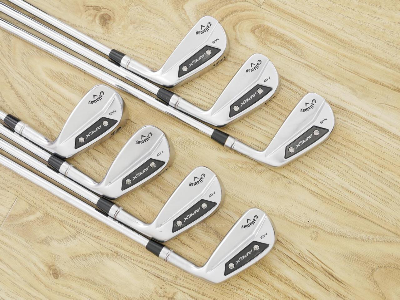 Iron set : Callaway : ชุดเหล็ก Callaway APEX MB Forged (รุ่นล่าสุด ปี 2024) มีเหล็ก 4-10 (7 ชิ้น) ก้านเหล็ก NS Pro Modus 120 Flex S