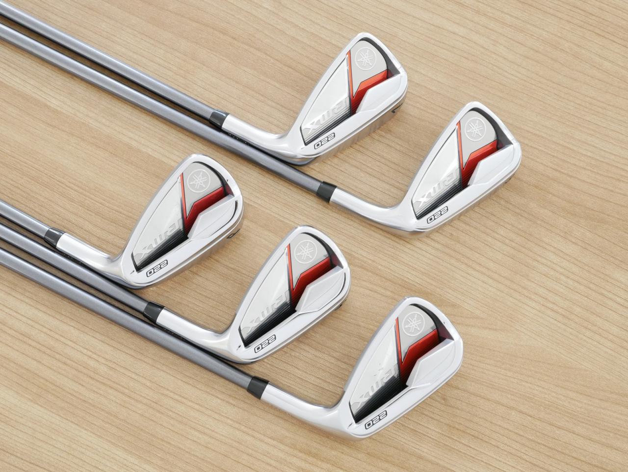 Iron set : Yamaha : ชุดเหล็ก Yamaha RMX 220 (ปี 2021 หน้าเด้ง ตีไกลมาก) มีเหล็ก 6-Pw (5 ชิ้น) ก้านกราไฟต์ Flex R