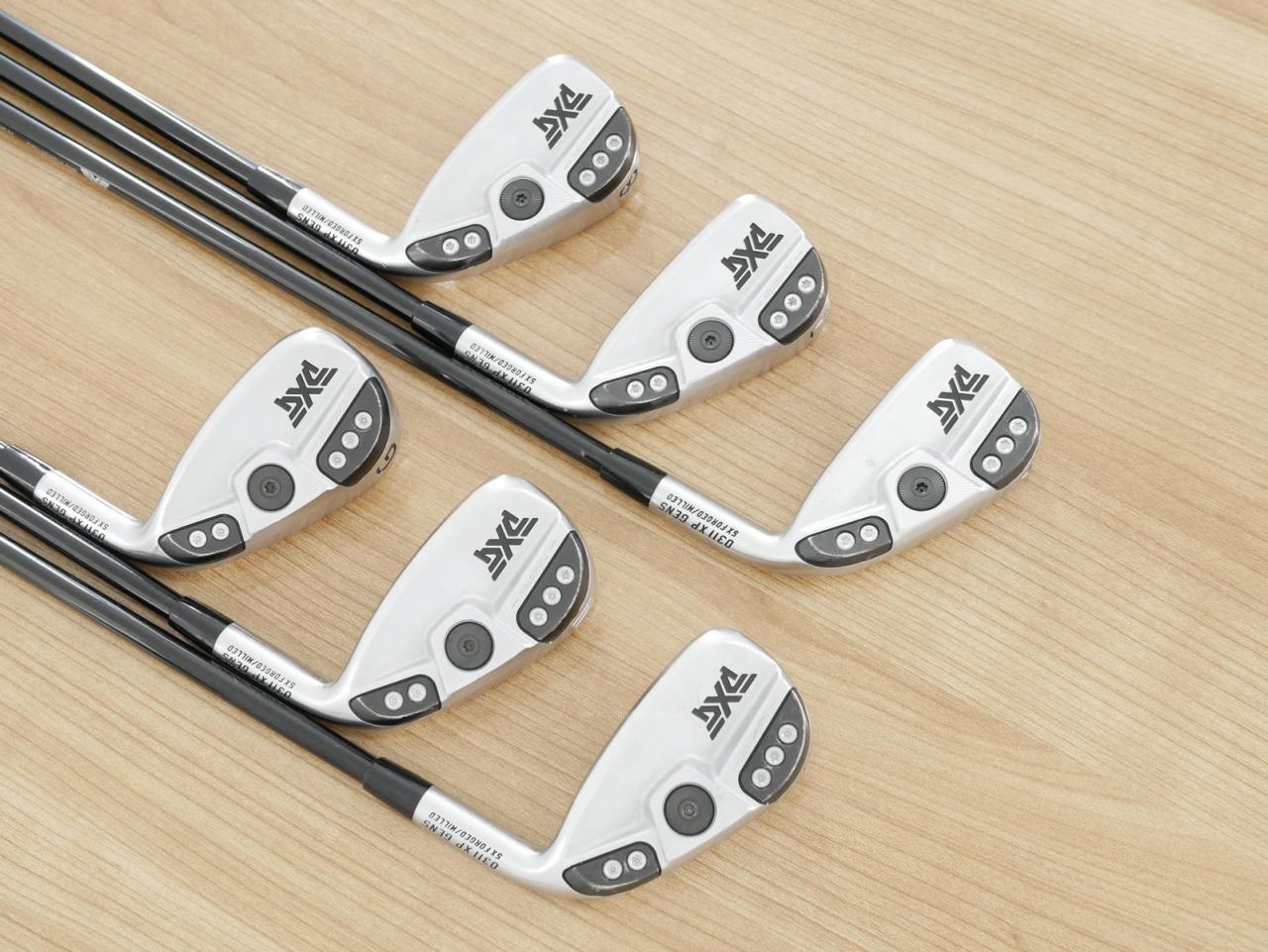 Iron set : PXG : ชุดเหล็ก PXG 0311XP GEN 5 Forged Milled (ออกปี 2022 ตีไกล สวย ฟิลดี) มีเหล็ก 6-Pw,Aw (6 ชิ้น) ก้านกราไฟต์ Mitsubishi Diamana i70 Flex S