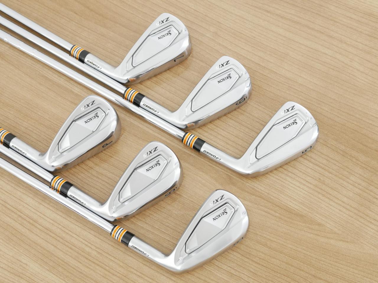 Iron set : Other Brand : ชุดเหล็ก Srixon ZXi5 i-Forged (ออกปี 2024) มีเหล็ก 5-Pw (6 ชิ้น) ก้านเหล็ก NS Pro 850 NEO Flex S