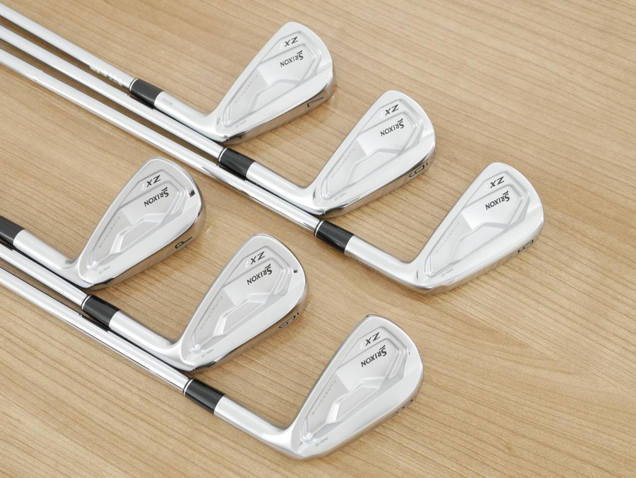 Iron set : Other Brand : ชุดเหล็ก Srixon ZX7 MK II Forged (ออกปี 2023) มีเหล็ก 5-Pw (6 ชิ้น) ก้านเหล็ก Dynamic Gold DST S200