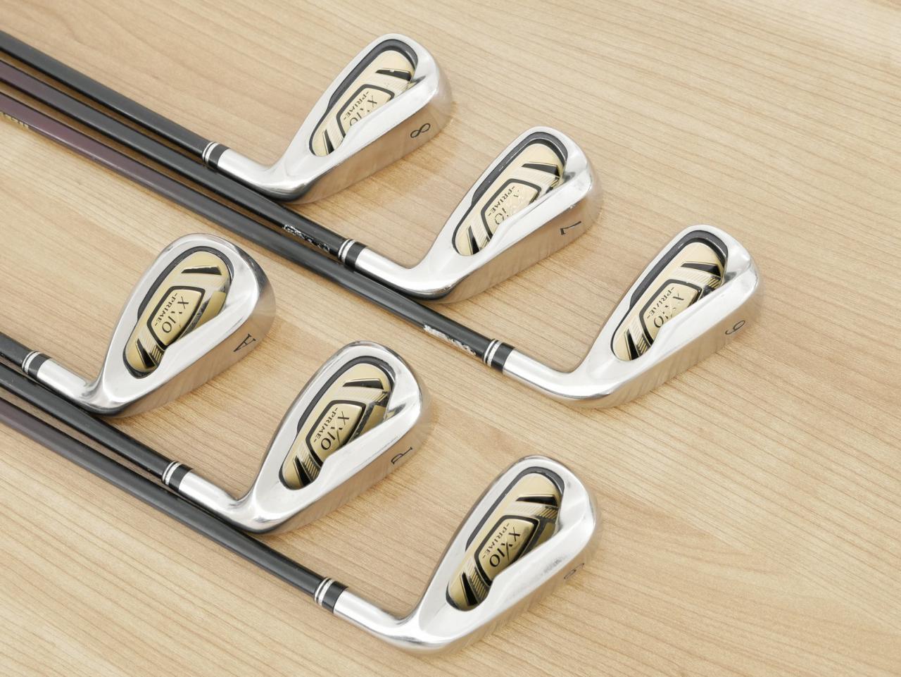 Iron set : XXIO : ชุดเหล็ก XXIO Prime 10 (รุ่นท๊อปสุด ออกปี 2019) มีเหล็ก 6-Pw,Aw (6 ชิ้น) ก้านกราไฟต์ SP-1000 Flex R