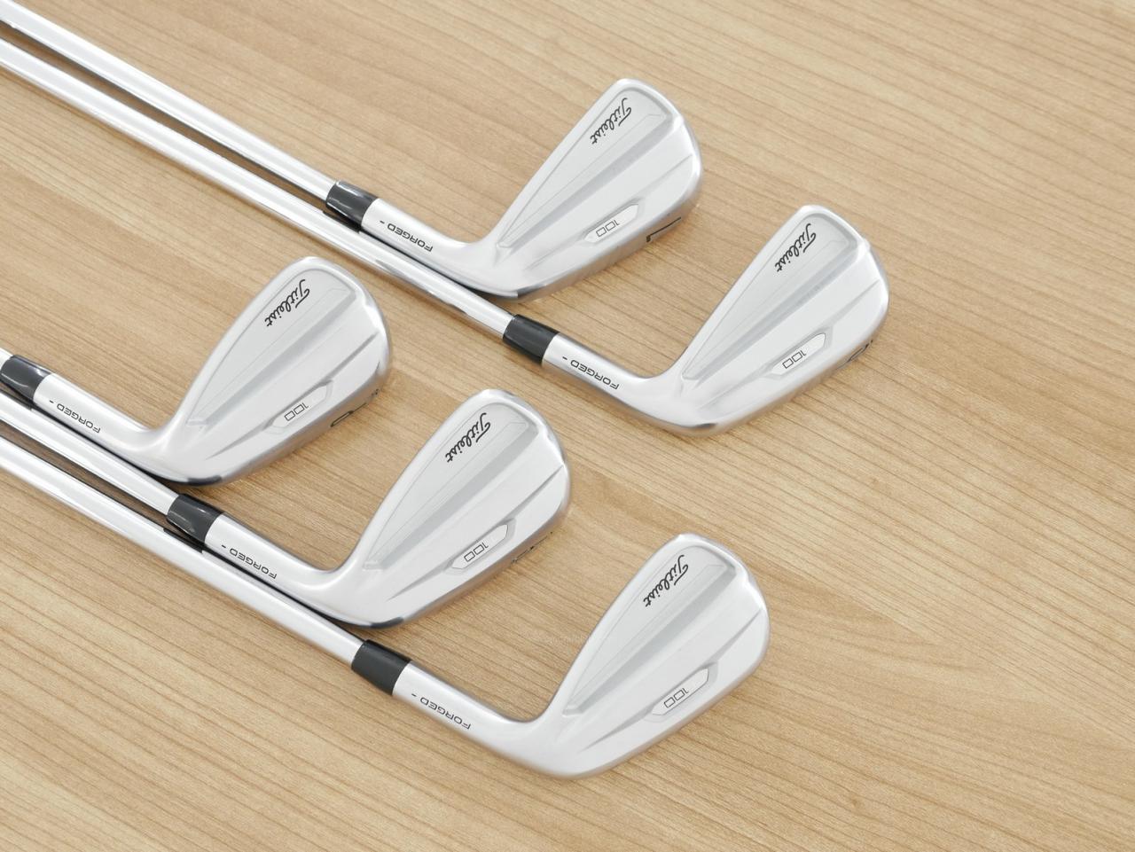 Iron set : Titleist : ชุดเหล็ก Titleist T100 Forged (รุ่นปี 2022) มีเหล็ก 6-Pw (5 ชิ้น) ก้านเหล็ก NS Pro 105T Flex S