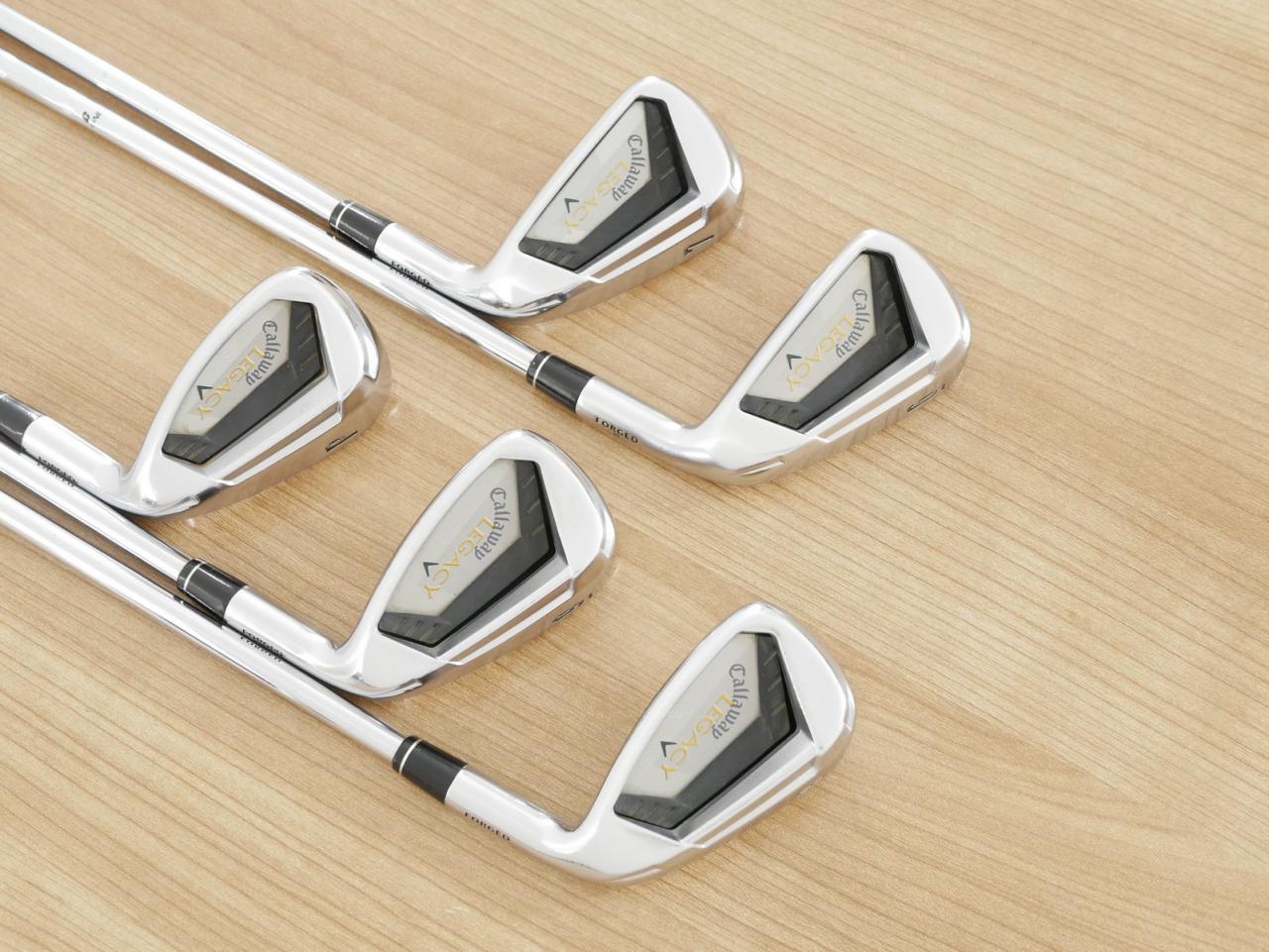 Iron set : Callaway : ชุดเหล็ก Callaway Legacy V (Forged) มีเหล็ก 6-Pw (5 ชิ้น) ก้านเหล็ก GS85 R300