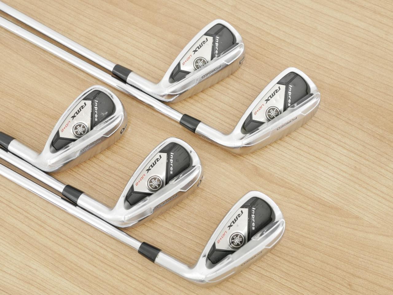 Iron set : Yamaha : ชุดเหล็ก Yamaha Inpres RMX UD+2 (ปี 2017 ตีไกลที่สุด ไกลกว่าเหล็กทั่วไป 2 เบอร์) มีเหล็ก 6-Pw (5 ชิ้น) ก้านเหล็ก NS Pro Zelos 6 Flex R
