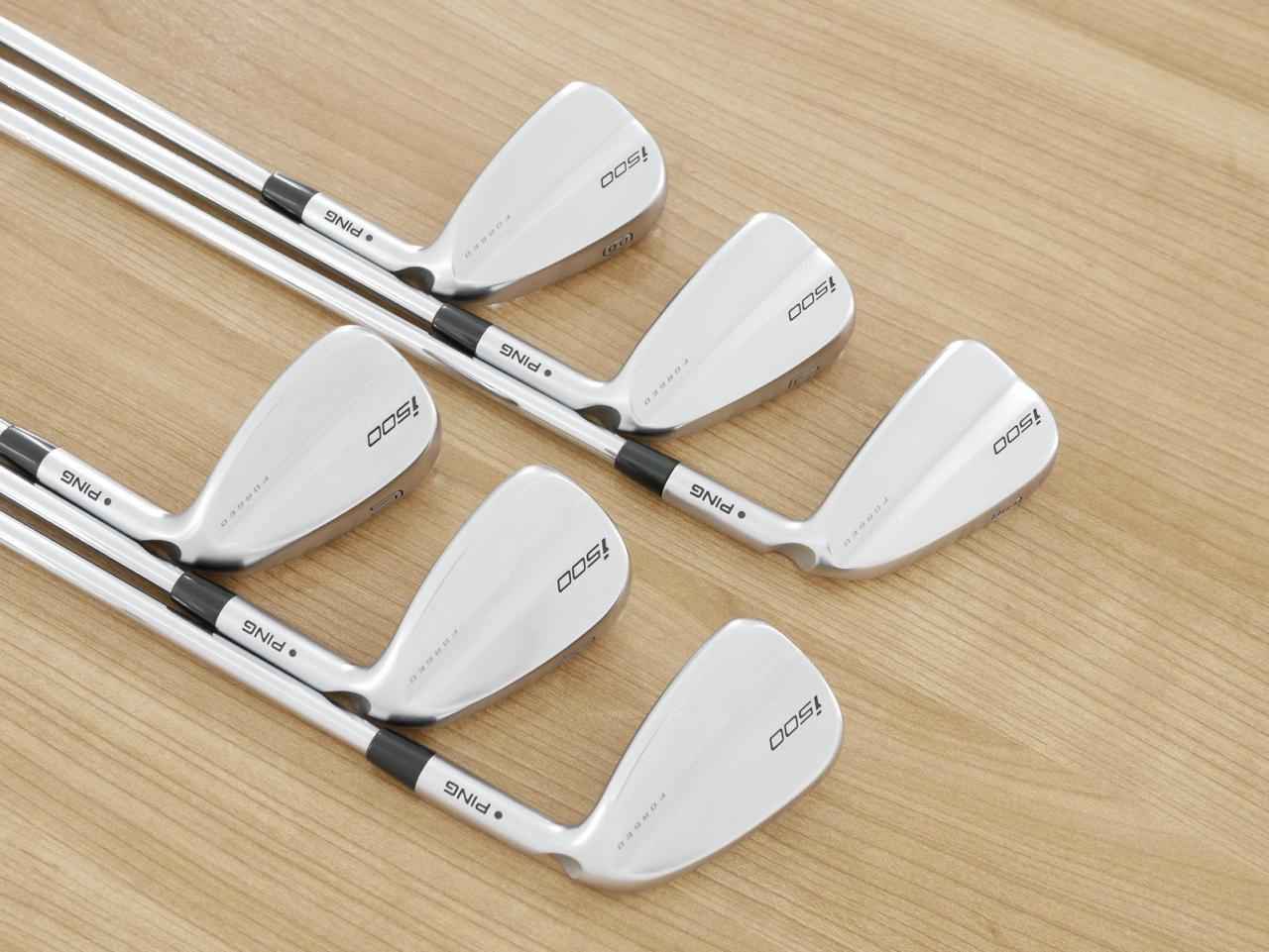 Iron set : Ping : ชุดเหล็ก Ping i500 (รุ่นปี 2019) มีเหล็ก 6-Pw,Aw (6 ชิ้น) ก้านเหล็ก NS Pro ZELOS 7 Flex S