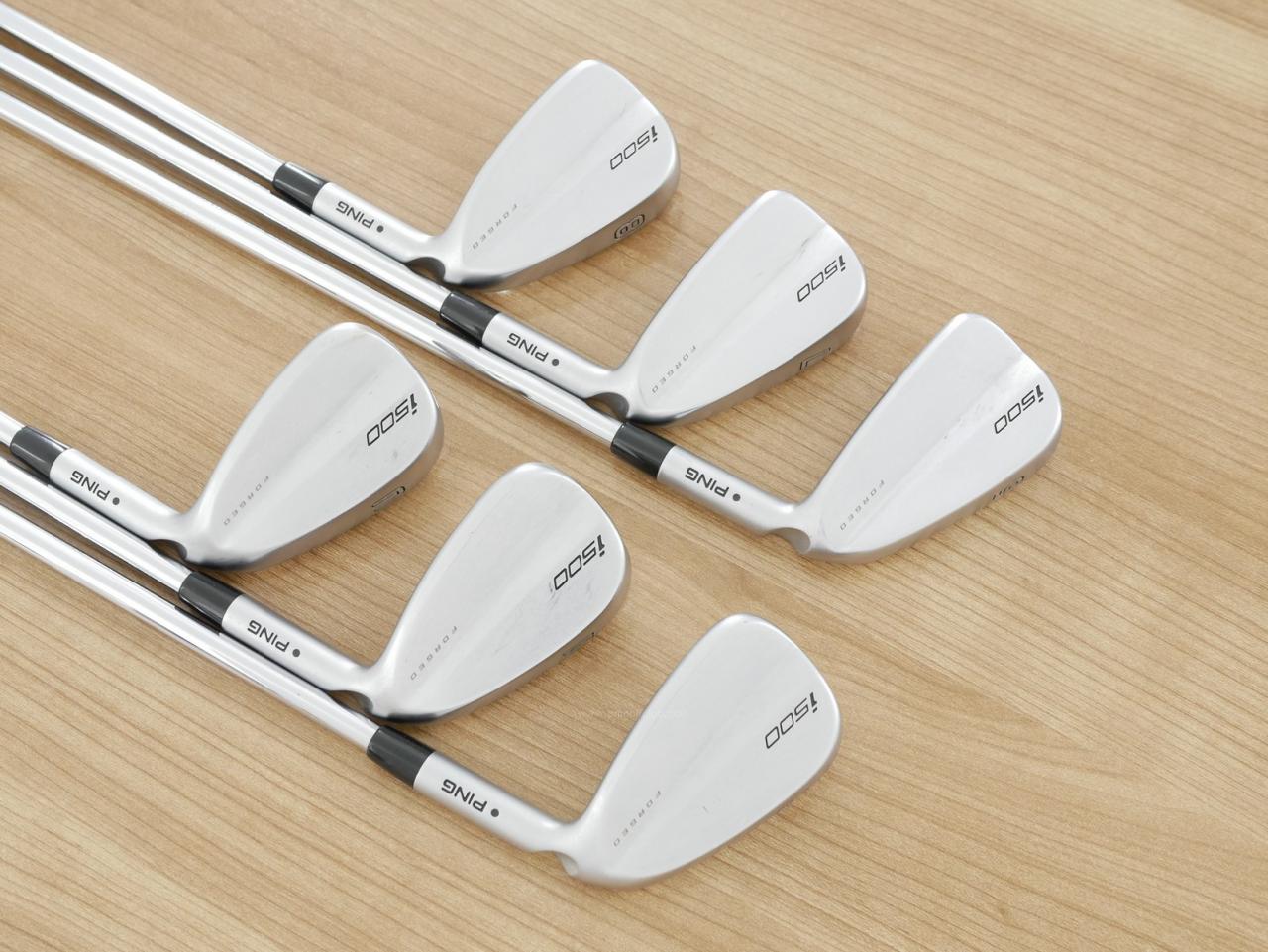Iron set : Ping : ชุดเหล็ก Ping i500 (รุ่นปี 2019) มีเหล็ก 6-Pw,Aw (6 ชิ้น) ก้านเหล็ก NS Pro ZELOS 7 Flex R
