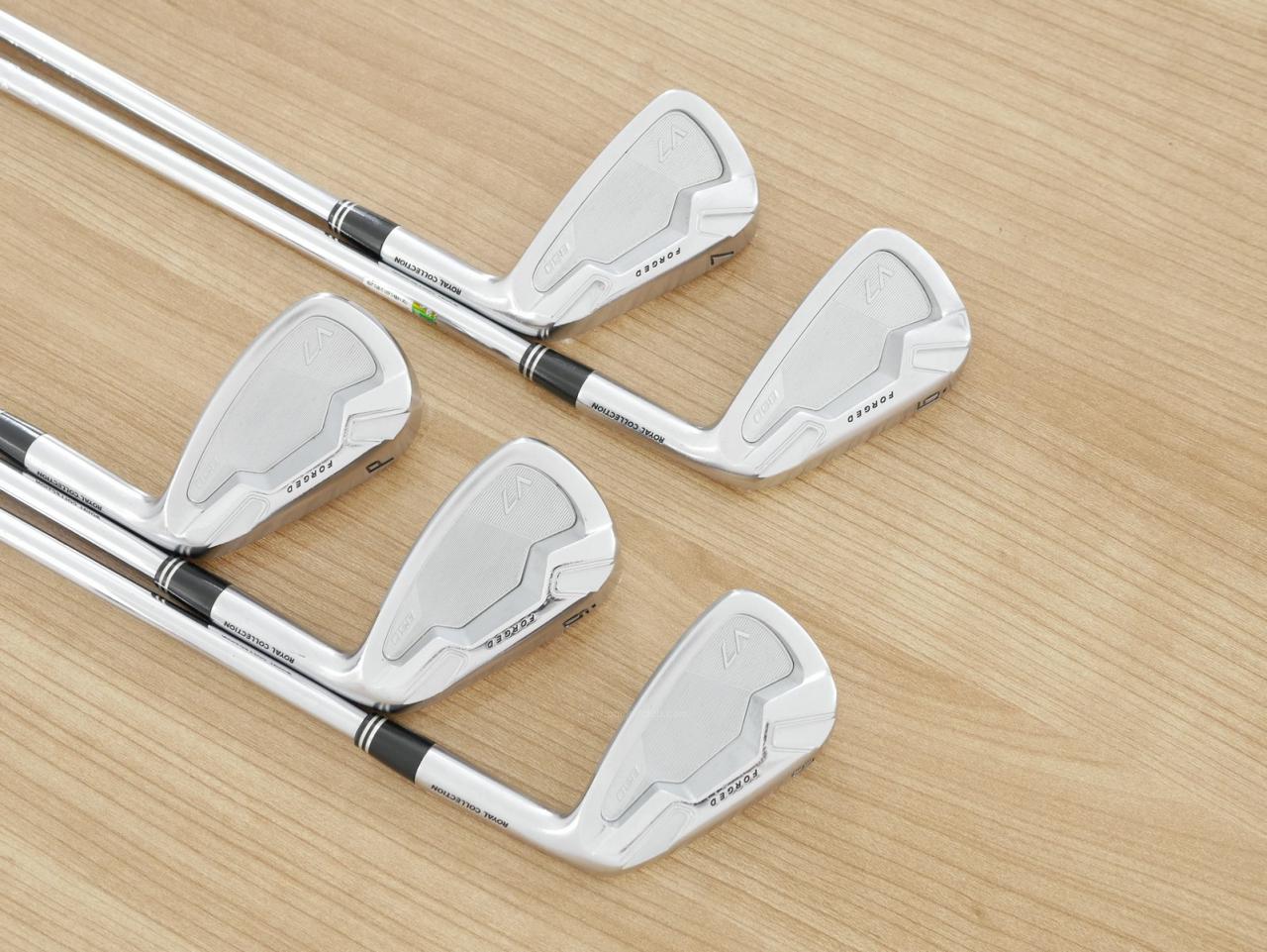 Iron set : RC Royal Collection : ชุดเหล็ก RC (Royal Collection) BBD V7 Forged มีเหล็ก 6-Pw (5 ชิ้น) ก้านเหล็ก Flex S