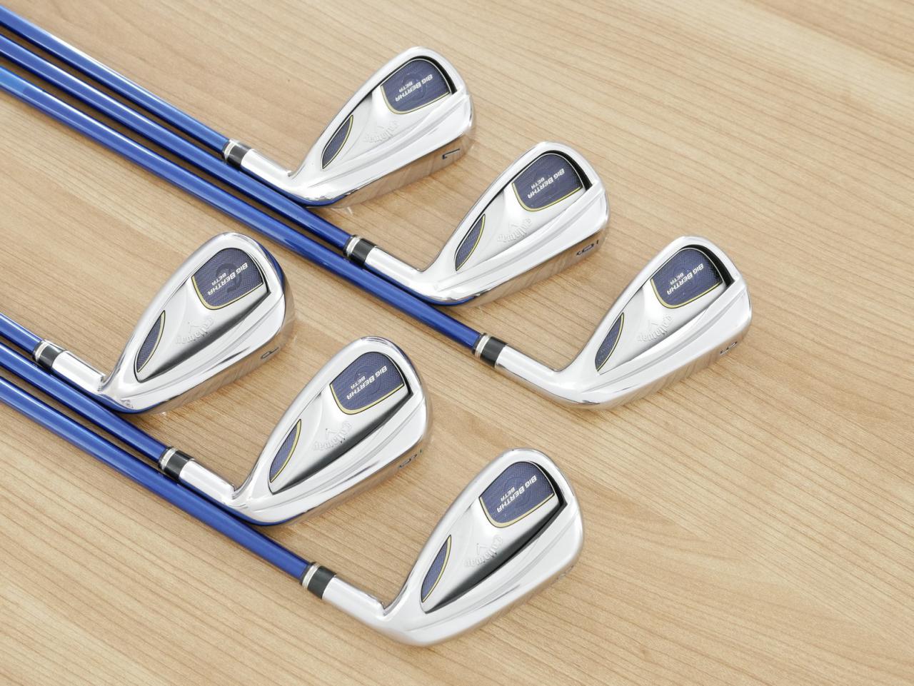 Iron set : Callaway : ชุดเหล็ก Callaway Big Bertha Beta (ปี 2018) มีเหล็ก 5-Pw (6 ชิ้น) ก้านกราไฟต์ Flex SR