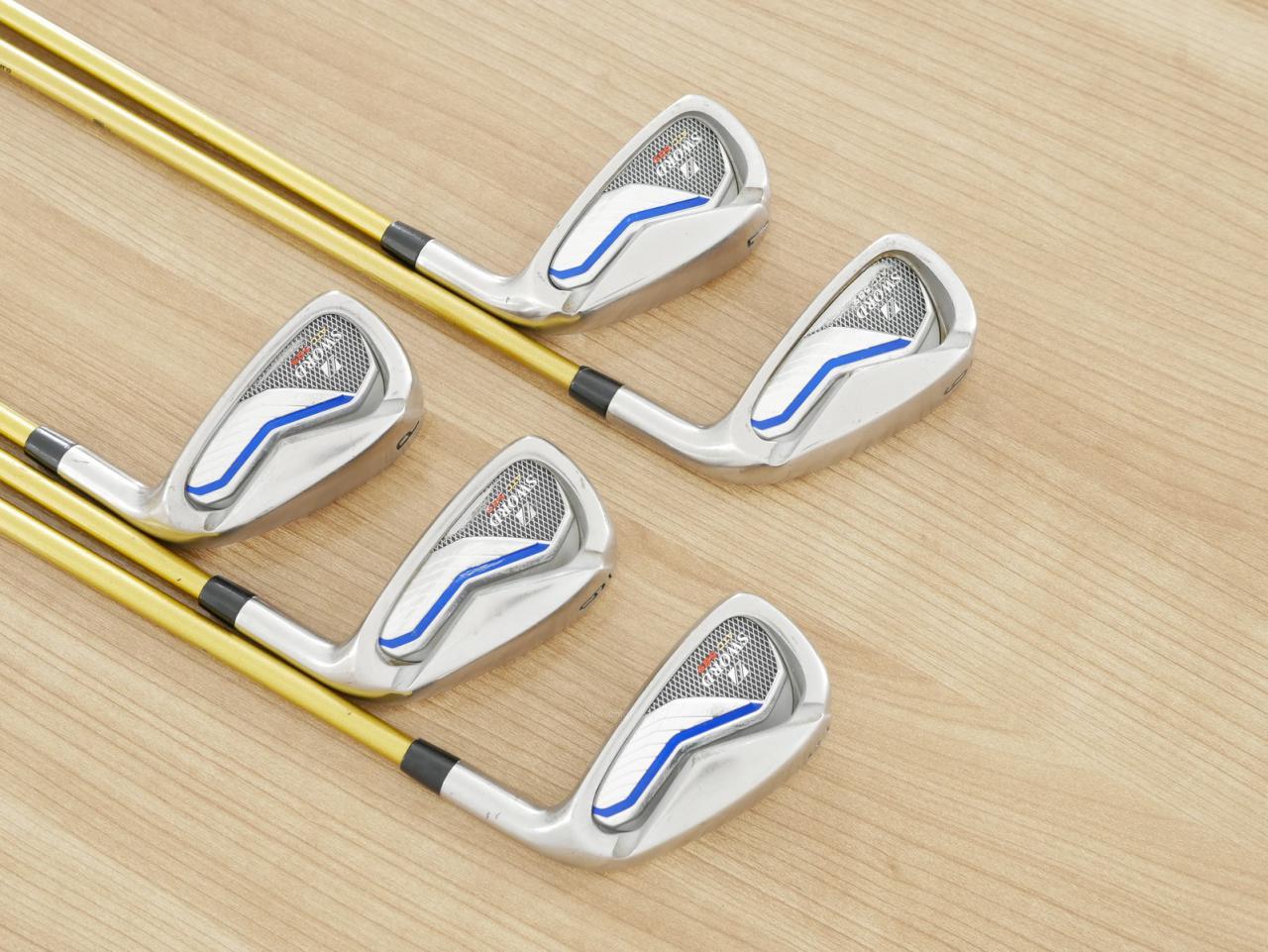 Iron set : Katana : ชุดเหล็ก Katana Sword ATC-589 (ตีง่าย ไกล) มีเหล็ก 6-Pw (5 ชิ้น) ก้าน Speeder 589 Flex SR
