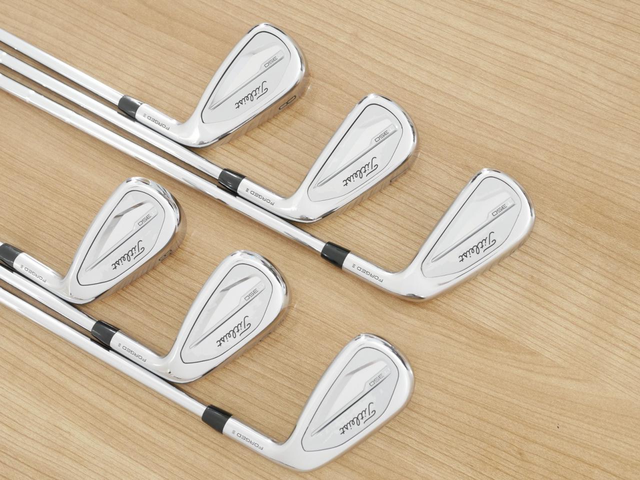 Iron set : Titleist : **มีตำหนิ** ชุดเหล็ก Titleist T350 Forged (ออกปี 2023) มีเหล็ก 6-Pw,48 (6 ชิ้น) ก้านเหล็ก NS Pro 880 AMC Flex S
