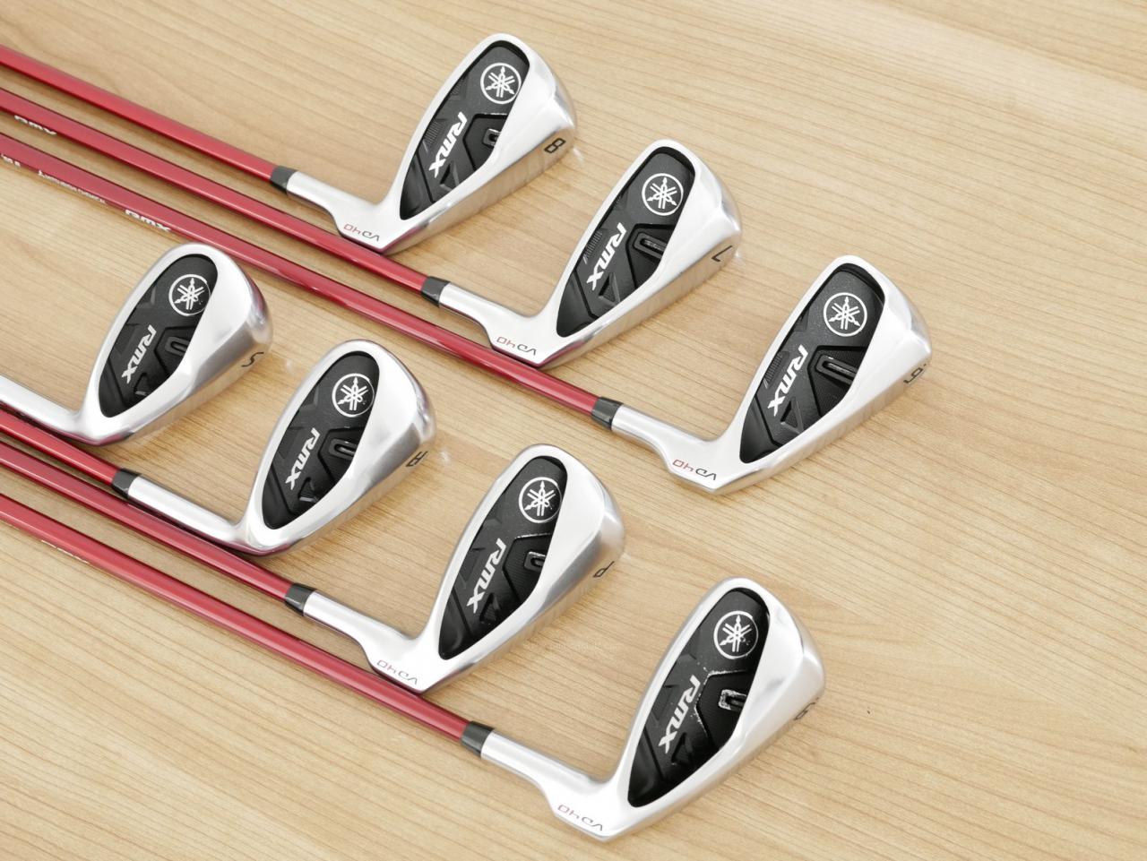 Iron set : Yamaha : ชุดเหล็ก Yamaha RMX VD40 (ออกปี 2022 ตีไกลและง่ายมากๆๆ ค่า MOI สูงสุด) มีเหล็ก 6-Pw,Aw,Sw (7 ชิ้น) ก้านกราไฟต์ Mitsubishi Diamana YR i50 Flex R